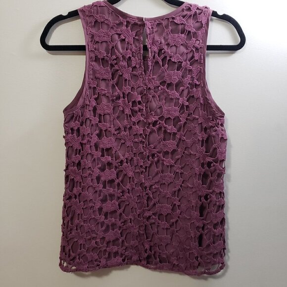 Temperance Artizia * Crochet Sleeveless Top * Sz S - Picture 3 of 8